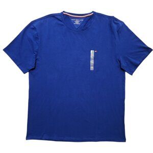 Men's‎ Tommy Hilfiger Slim Fit T-Shirt Short-Sleeve Blue 2XL